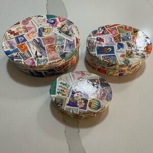 Two's Company Stamp Art Boxes